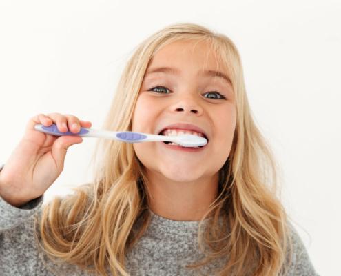Cuidados dentales para niños